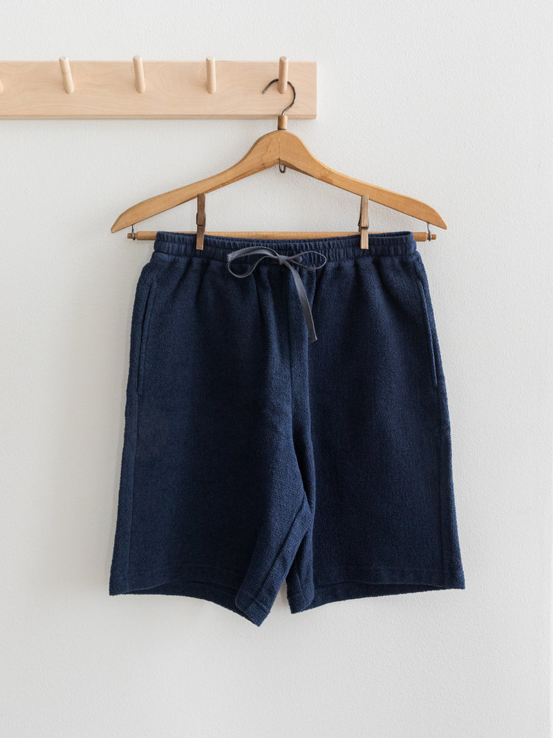 Cotton Pile Plain Shorts