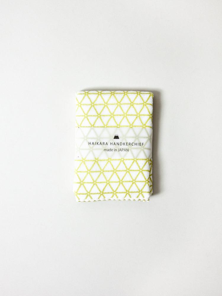 Haikara Little Handkerchief Pattern - Kagome Green