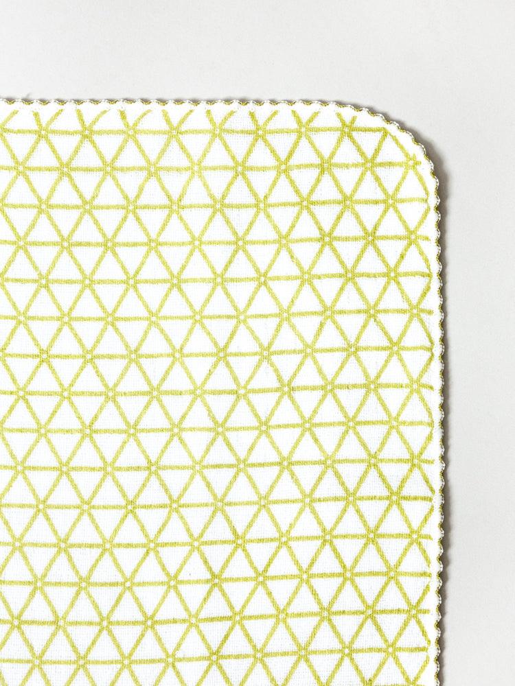 Haikara Little Handkerchief Pattern - Kagome Green