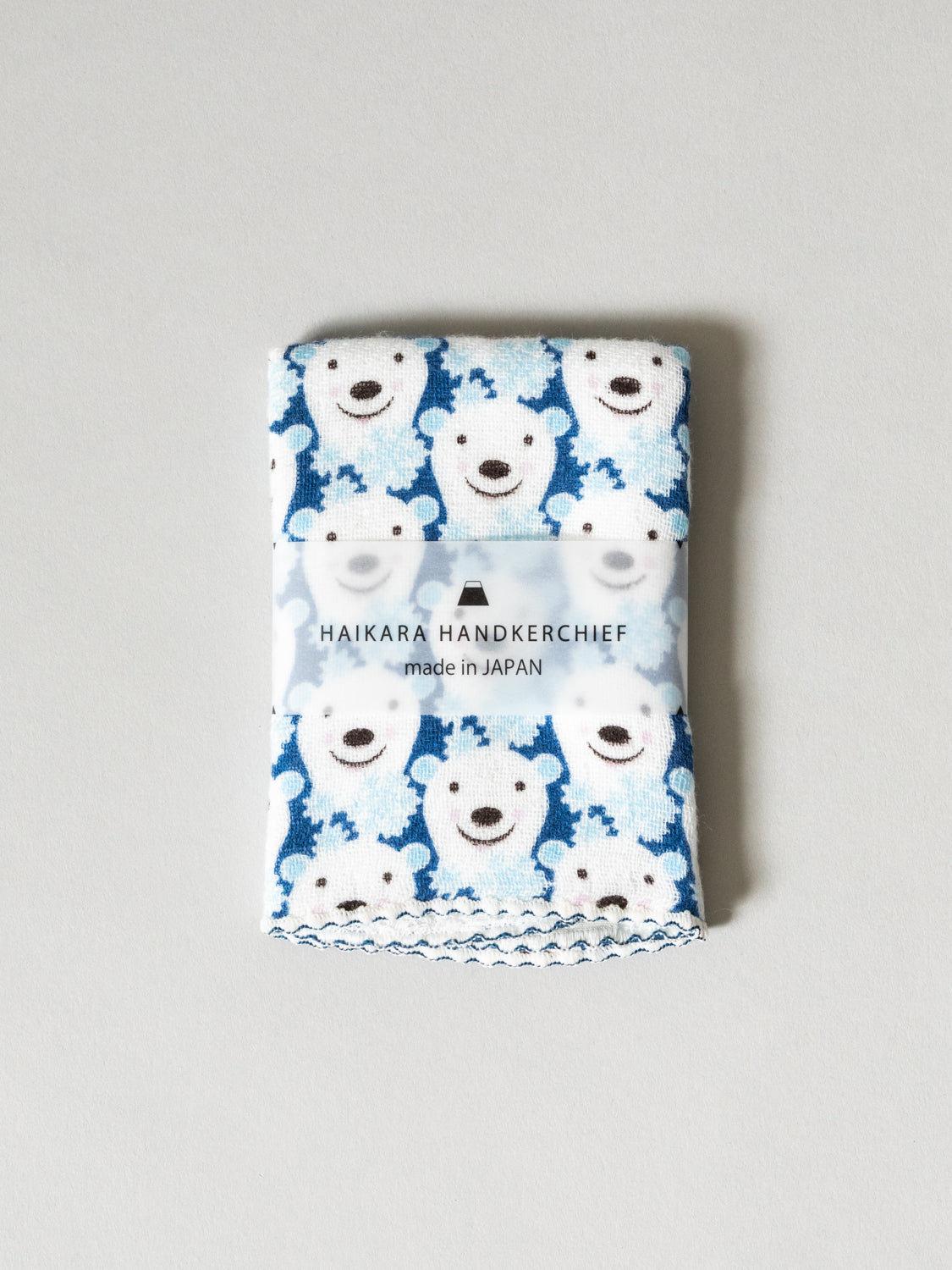 Haikara Little Handkerchief - Polar Bear