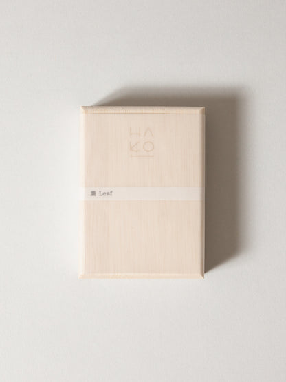 HA KO Paper Incense - Wooden Box Set of 5 With Incense Mat