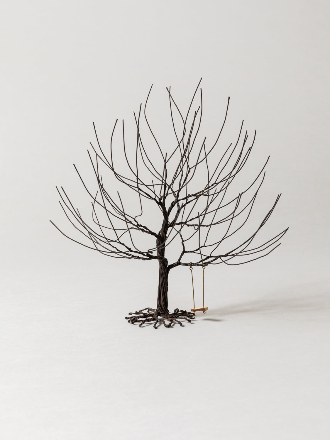 Wire Art Tree with Swing