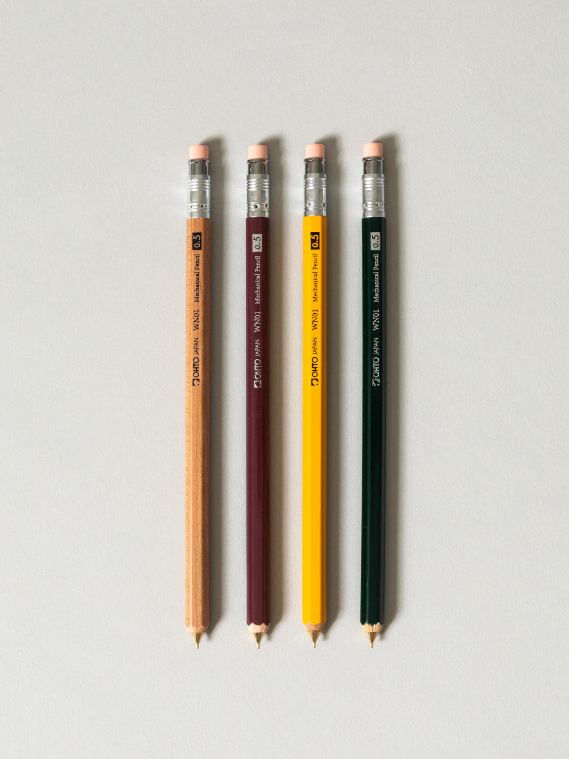 OHTO 0.5mm Wooden Mechanical Pencil
