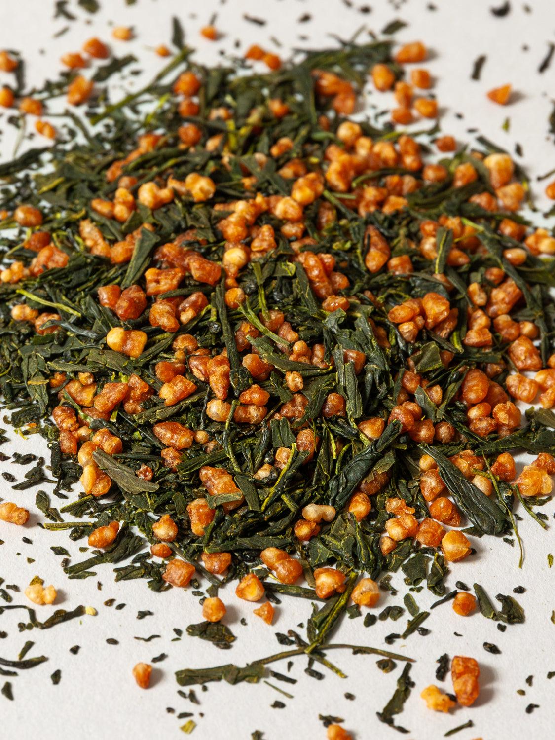 Morihata Organic Genmaicha Loose Leaf Green Tea
