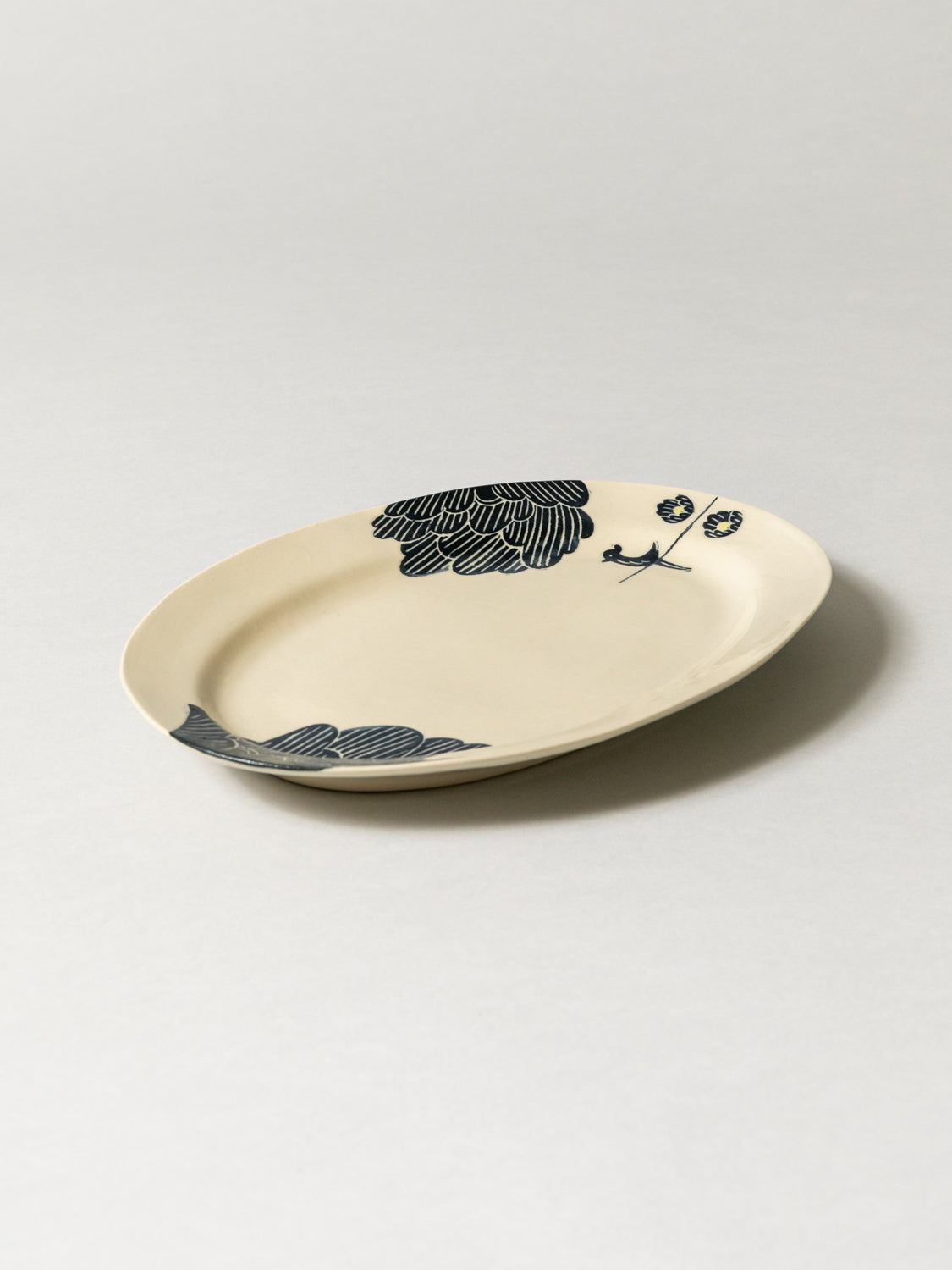 Oval Plate - Hibi