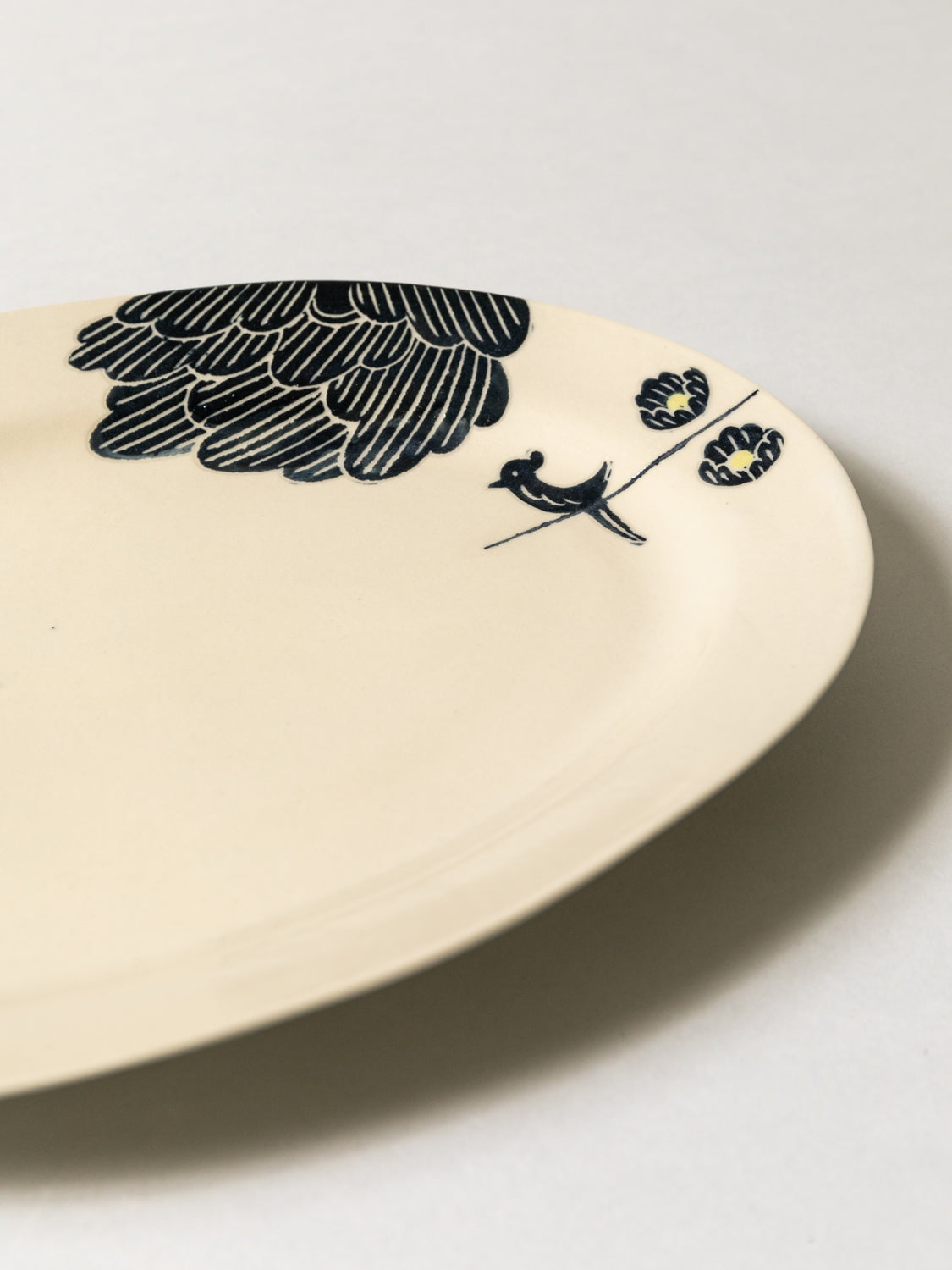 Oval Plate - Hibi