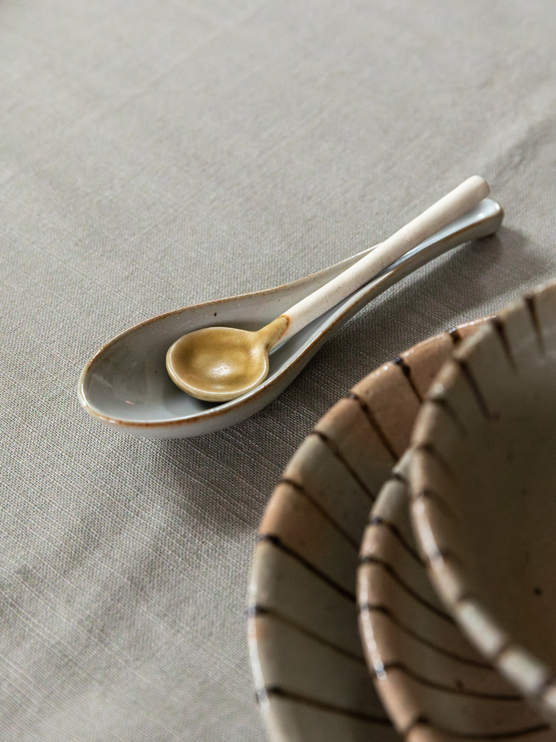 Ceramic Lengua Spoon