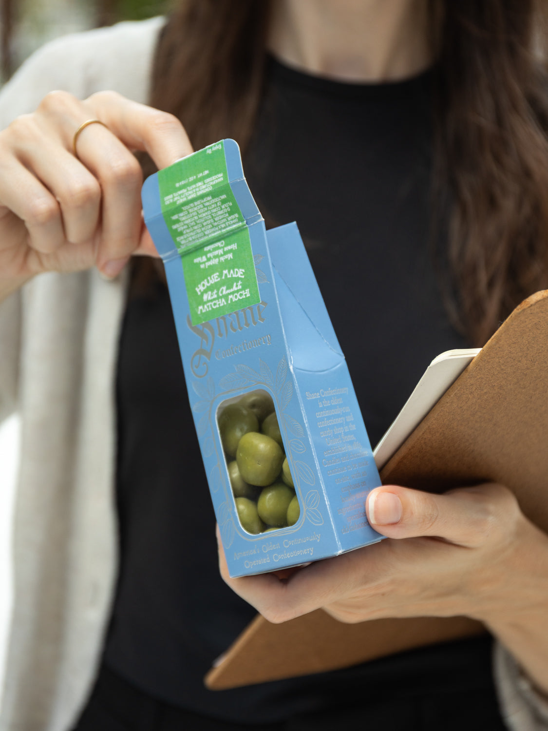 rikumo x Shane Confectionery Matcha Mochi Drops, 4 oz.