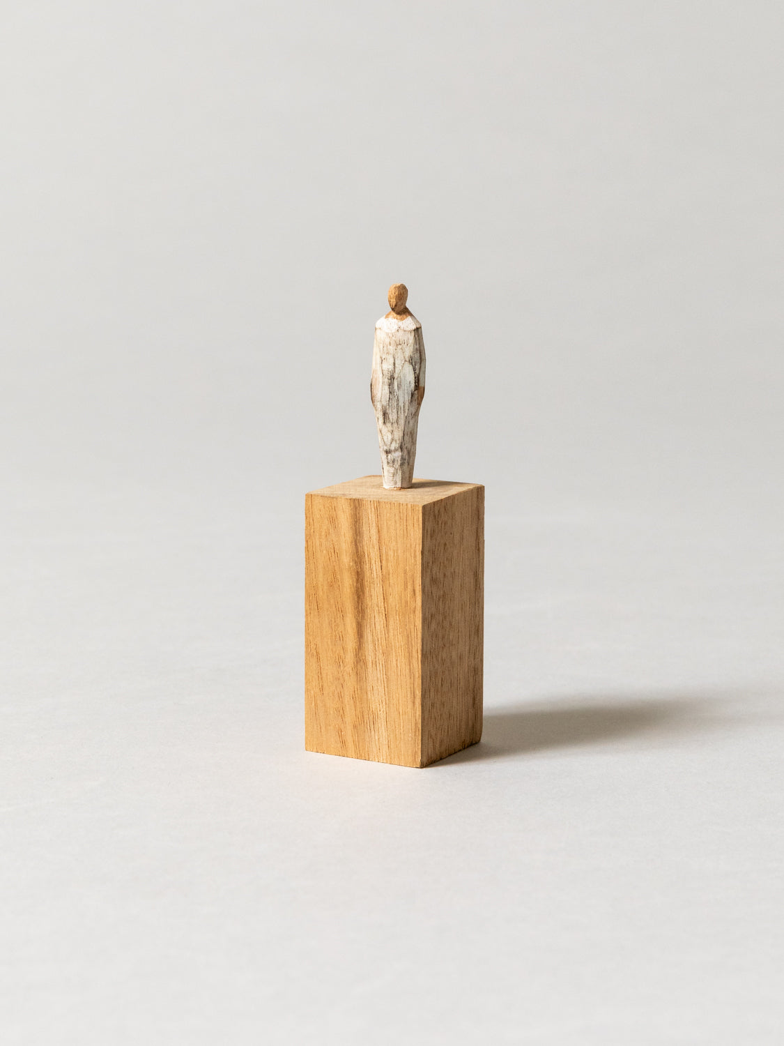 Olectronica Wooden Statuette - Natural