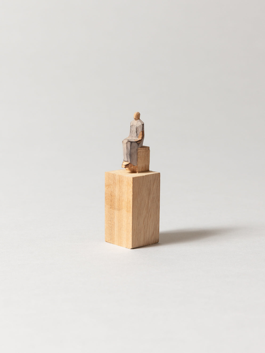Olectronica Wooden Statuette - Natural