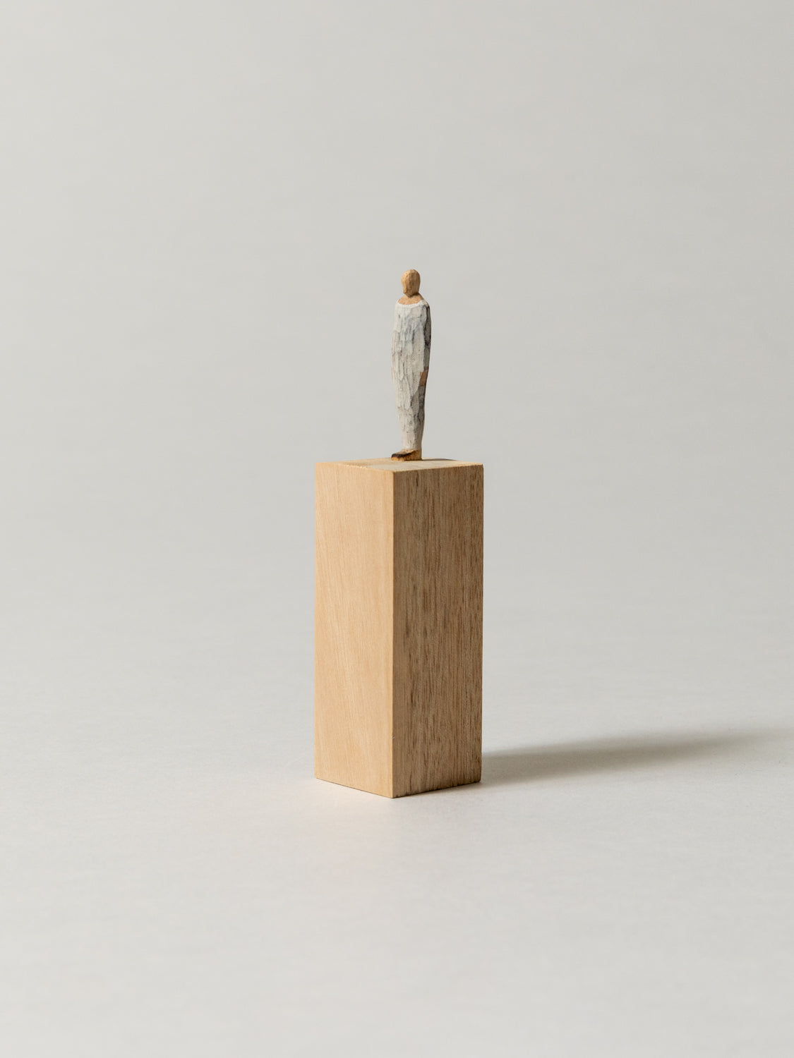 Olectronica Wooden Statuette - Natural