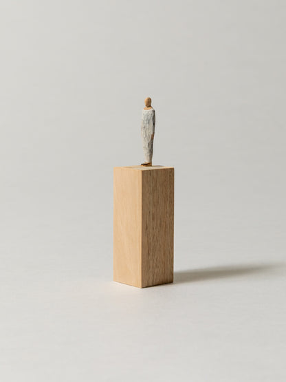 Olectronica Wooden Statuette - Natural