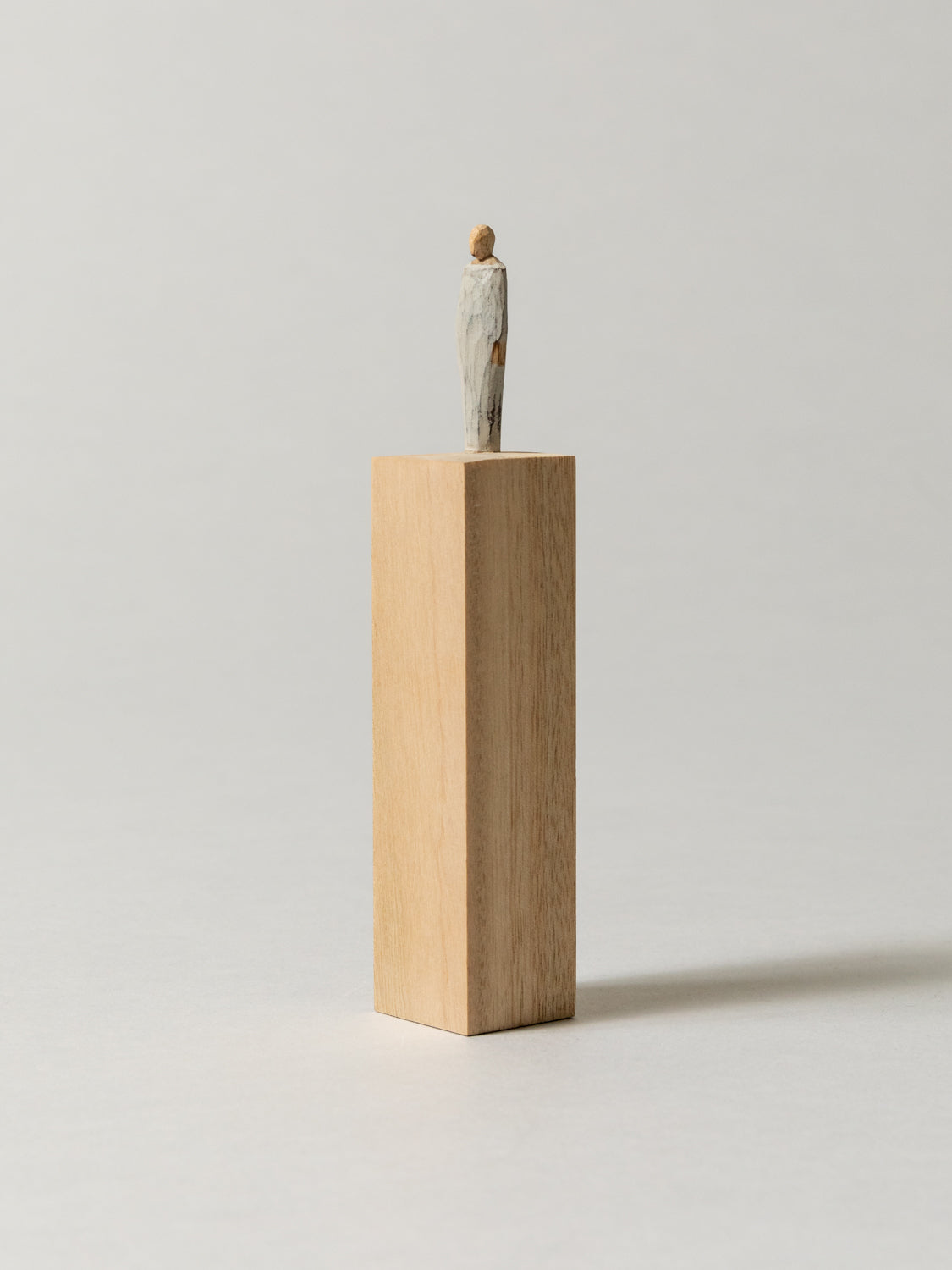 Olectronica Wooden Statuette - Natural