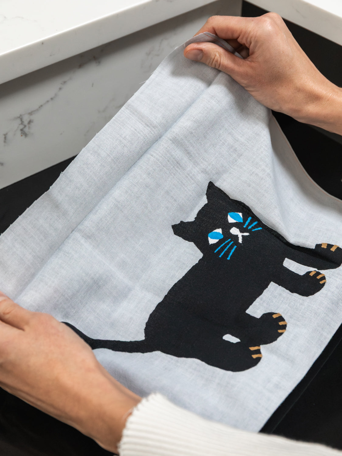 SOU•SOU Tenugui - Neko