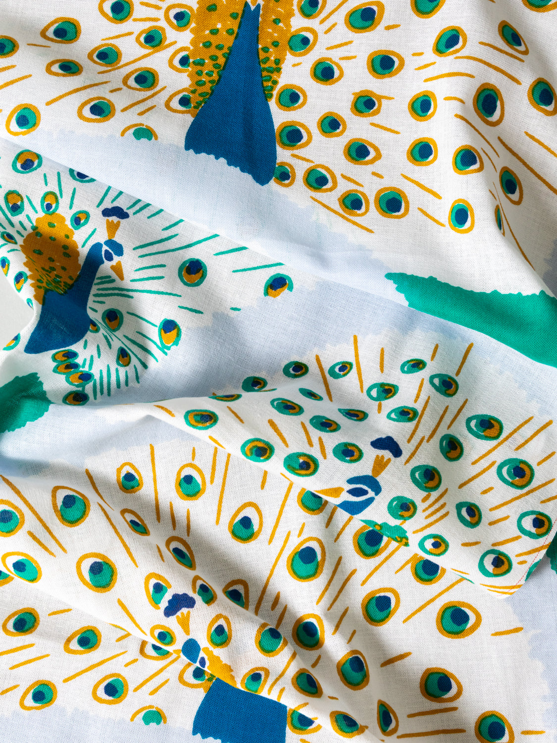 SOU•SOU Tenugui - Peacock