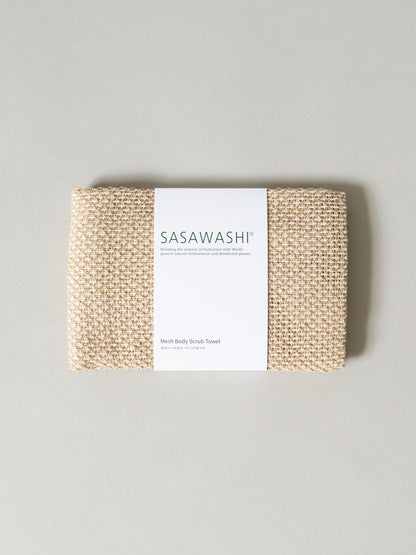 Sasawashi Mesh Body Scrub Towel