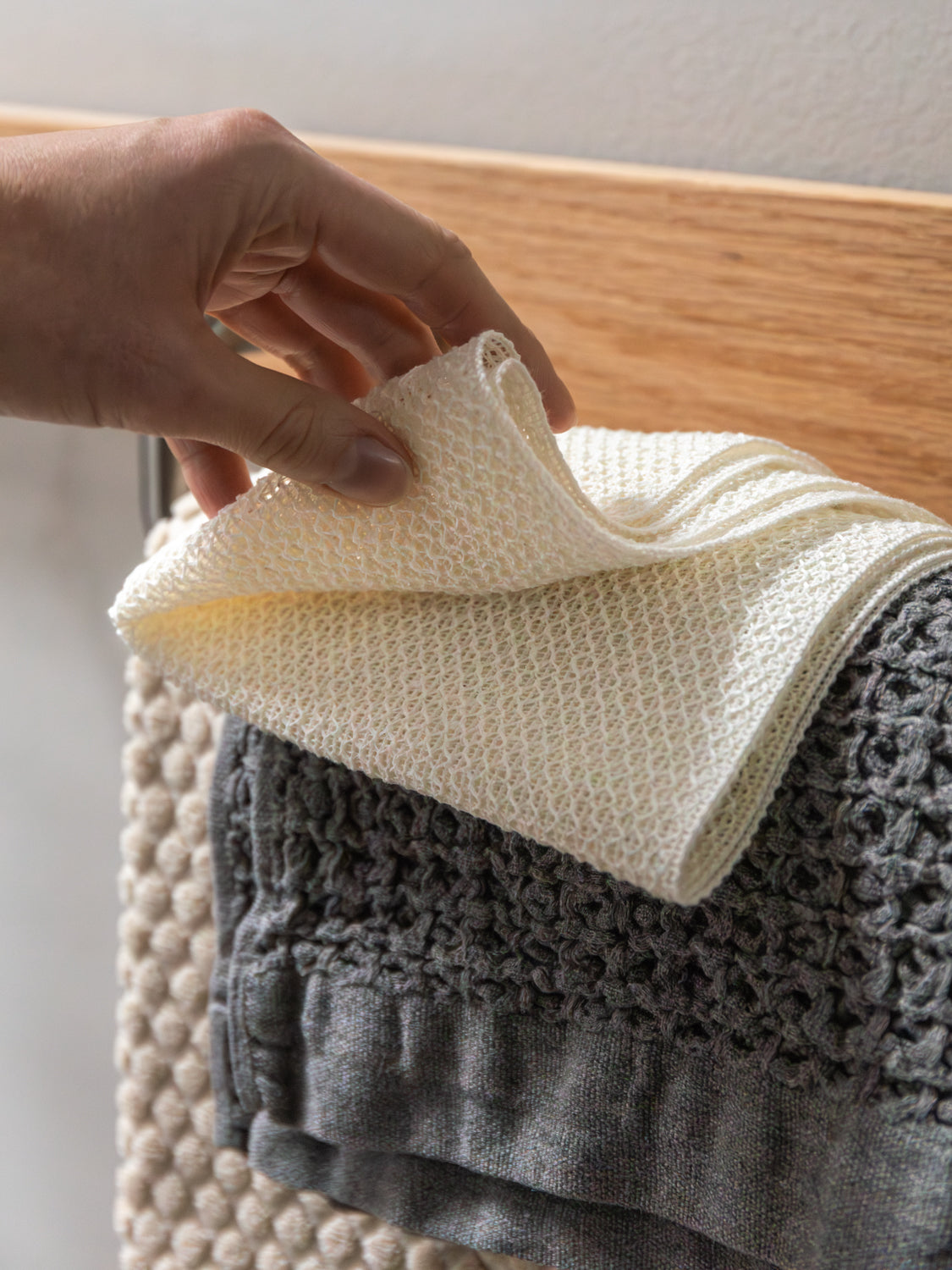 Sasawashi Mesh Body Scrub Towel