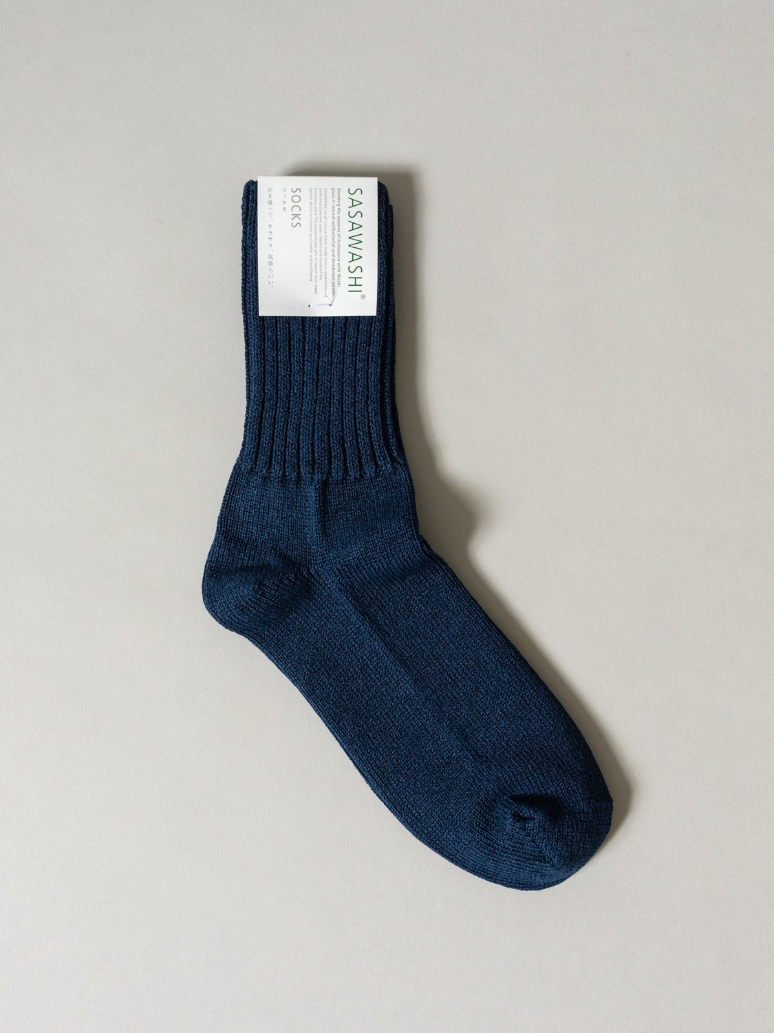 Sasawashi Ribbed Socks