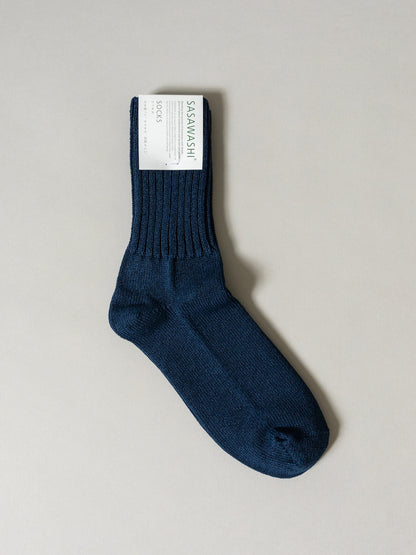 Sasawashi Ribbed Socks