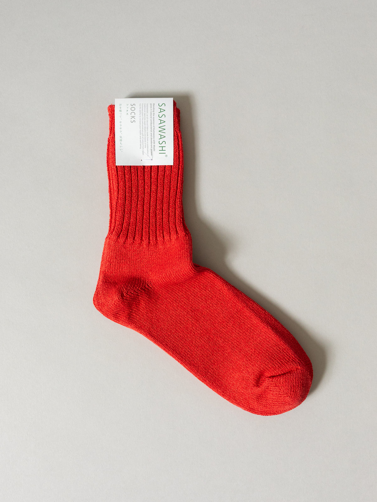 Sasawashi Ribbed Socks