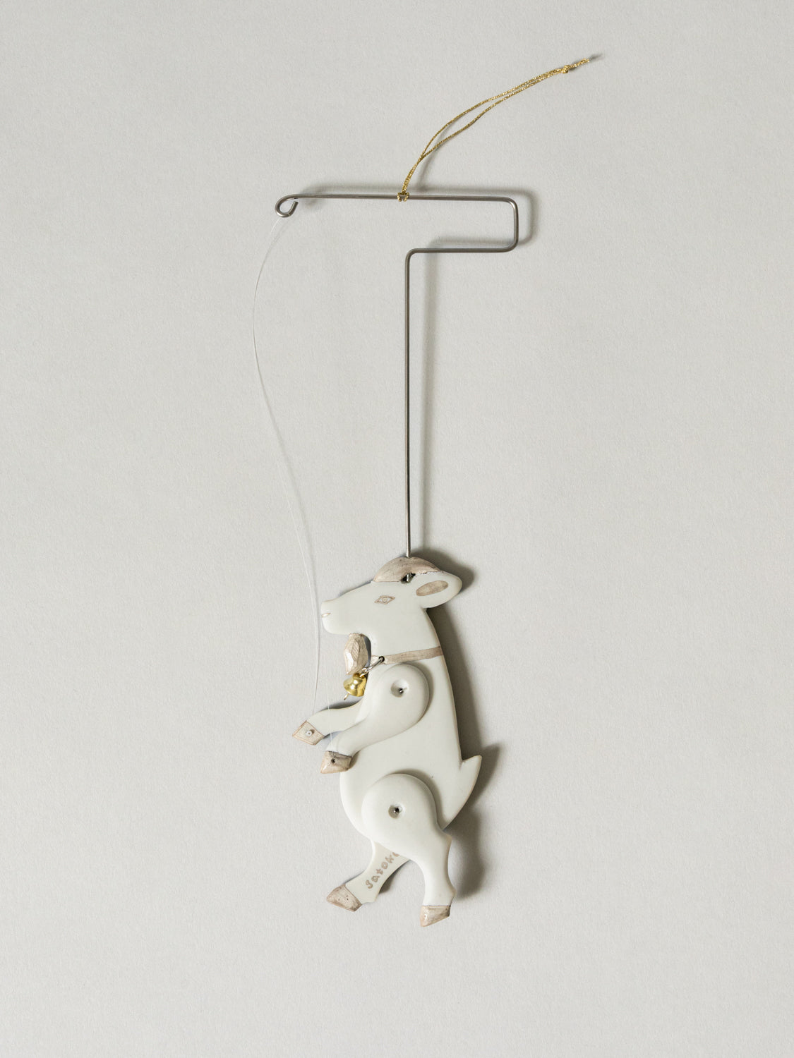 Porcelain Marionette - Goat