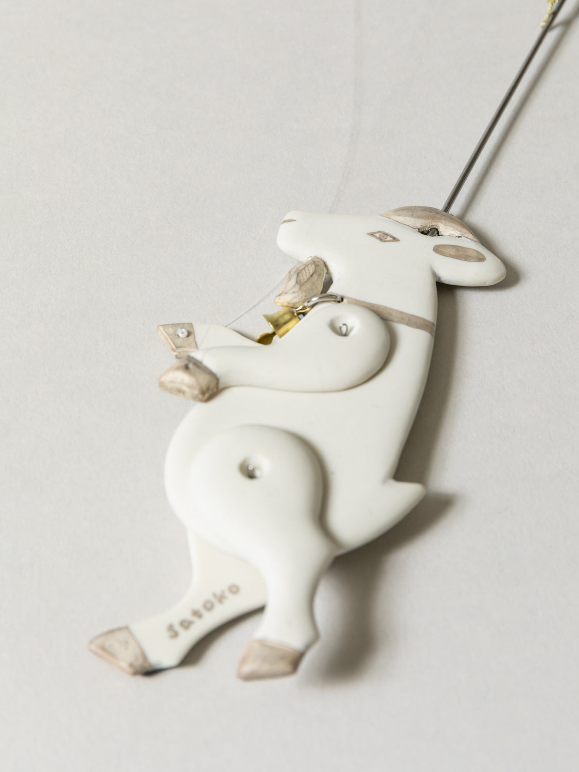 Porcelain Marionette - Goat