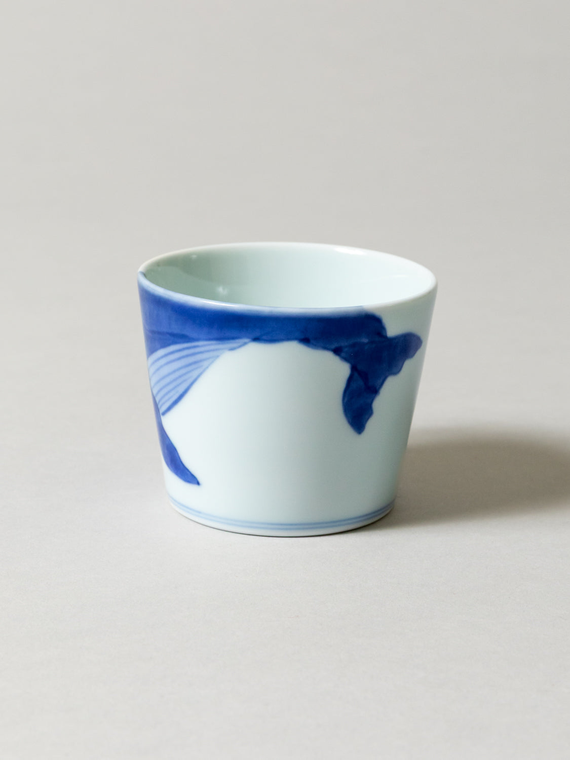 Sometsuke Choko Cup  -  Fin Whale