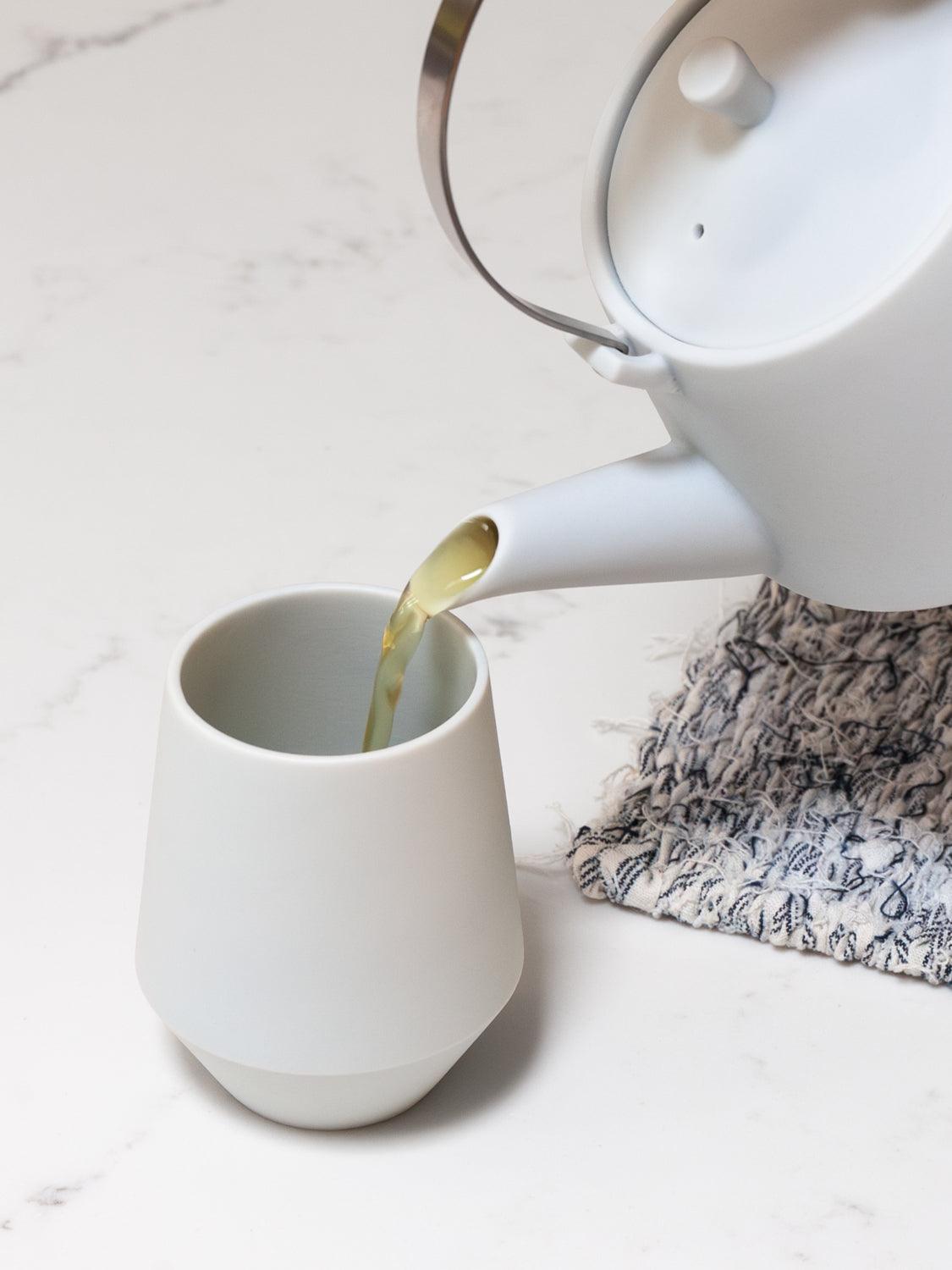 Frustum Porcelain Tea Cup