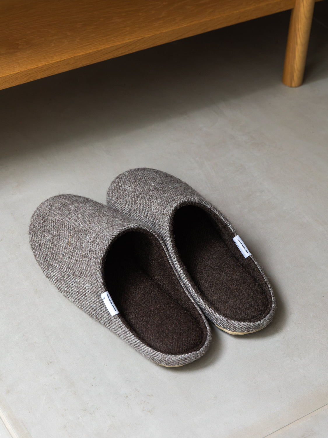 Shetland Wool Lined Home Shoes