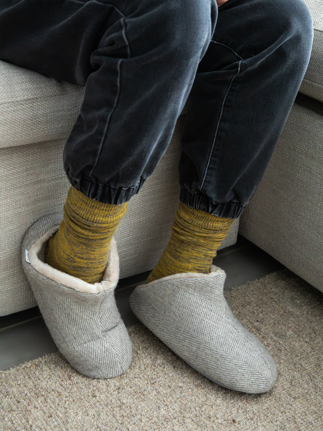 Shetland Wool Lined Room Bootie