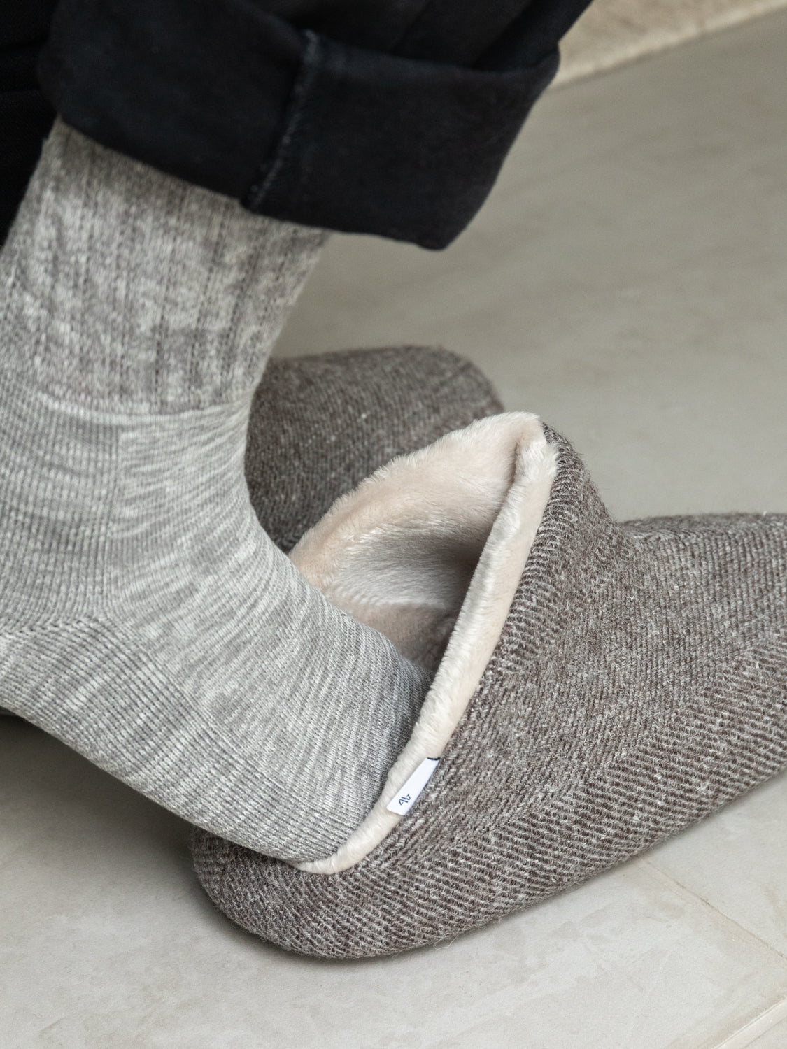 Shetland Wool Lined Room Bootie