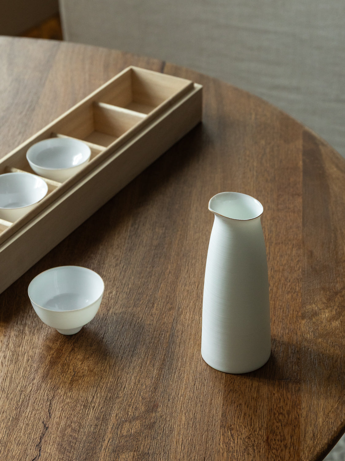 Egg Shell Sake Carafe