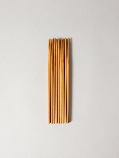 Susu Bamboo Chopstick Set - Natural, Pack of 10 - Rikumo