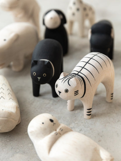 Wooden Animal - Tiger Cat