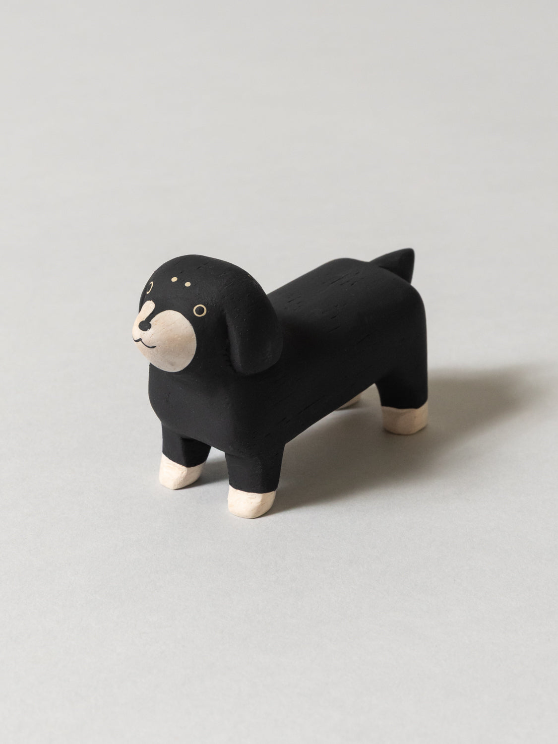 Wooden Animal - Dachshund, Black