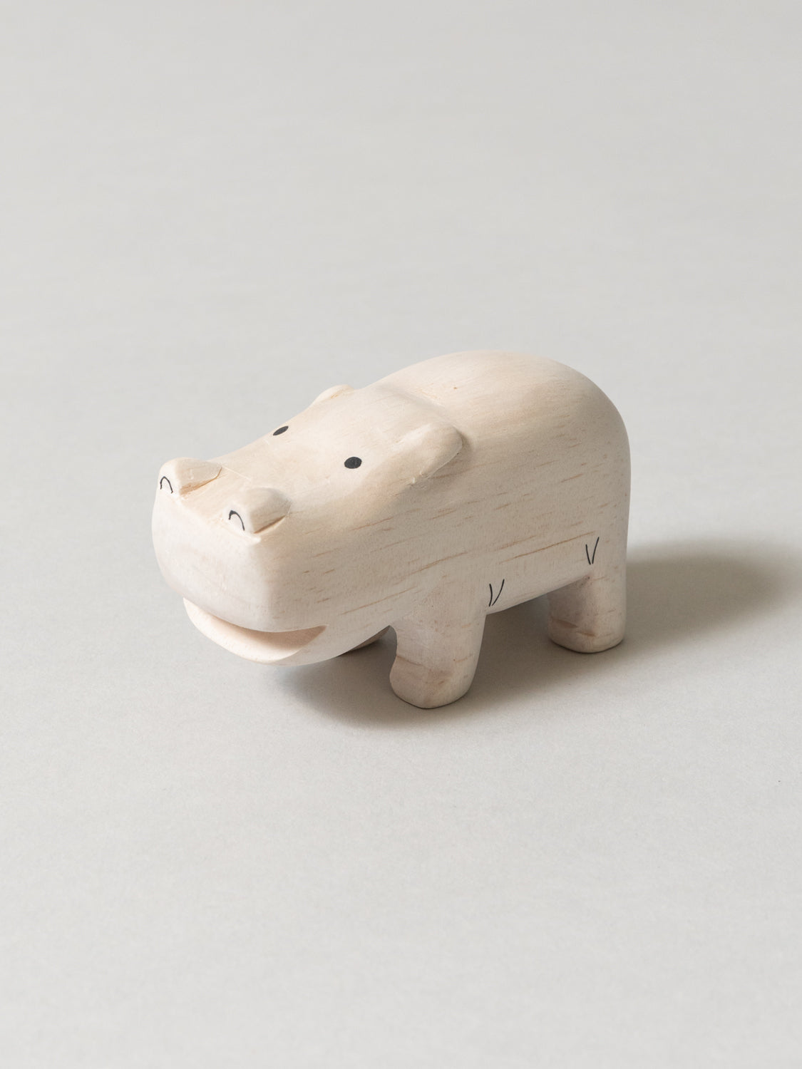 Wooden Animal - Hippo