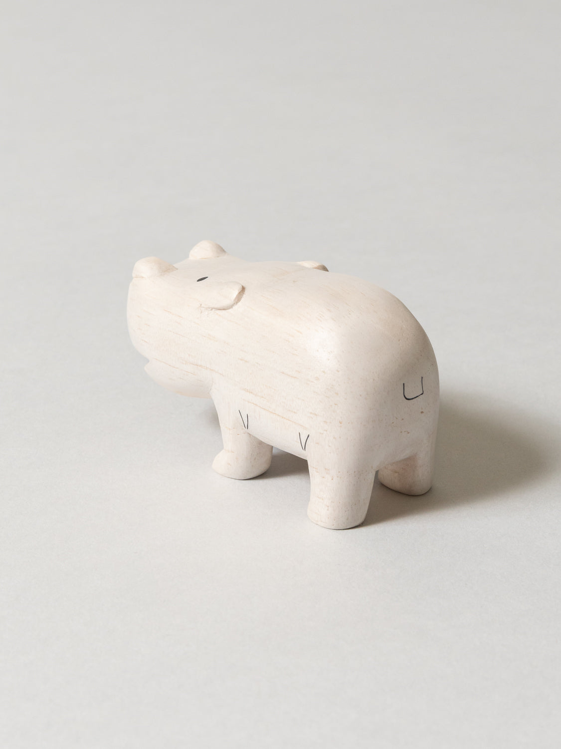 Wooden Animal - Hippo
