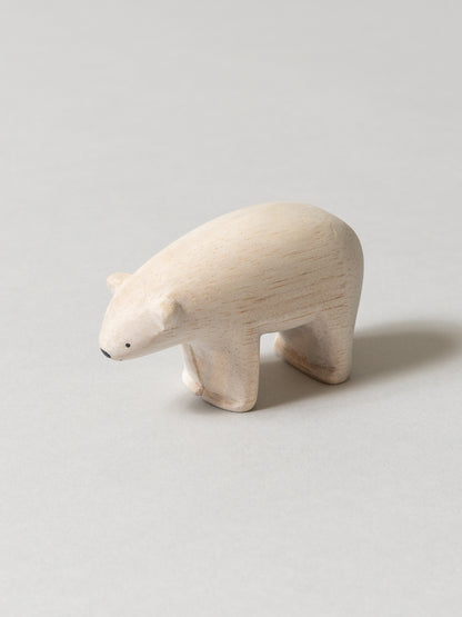Wooden Animal - Polar Bear