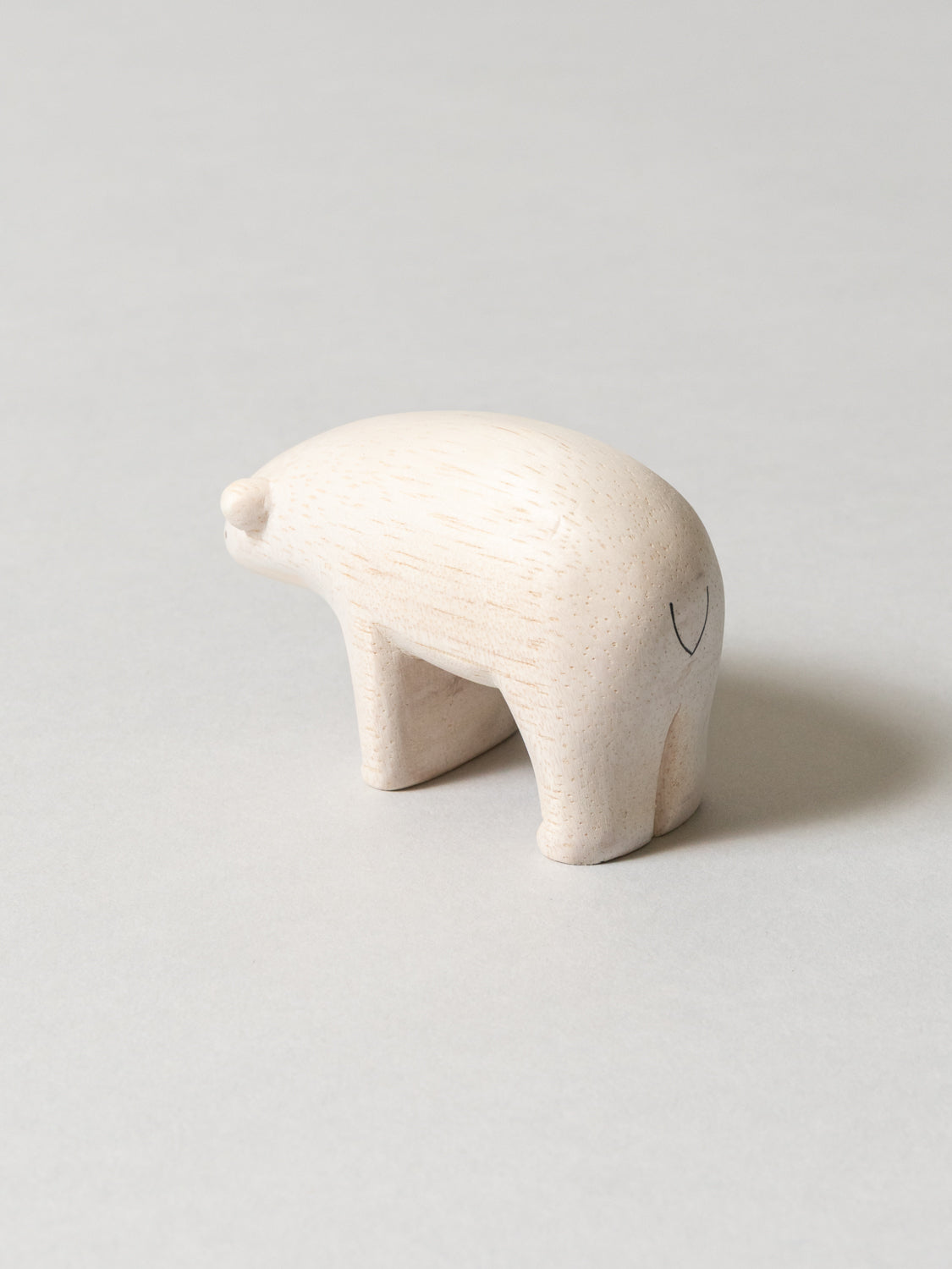 Wooden Animal - Polar Bear