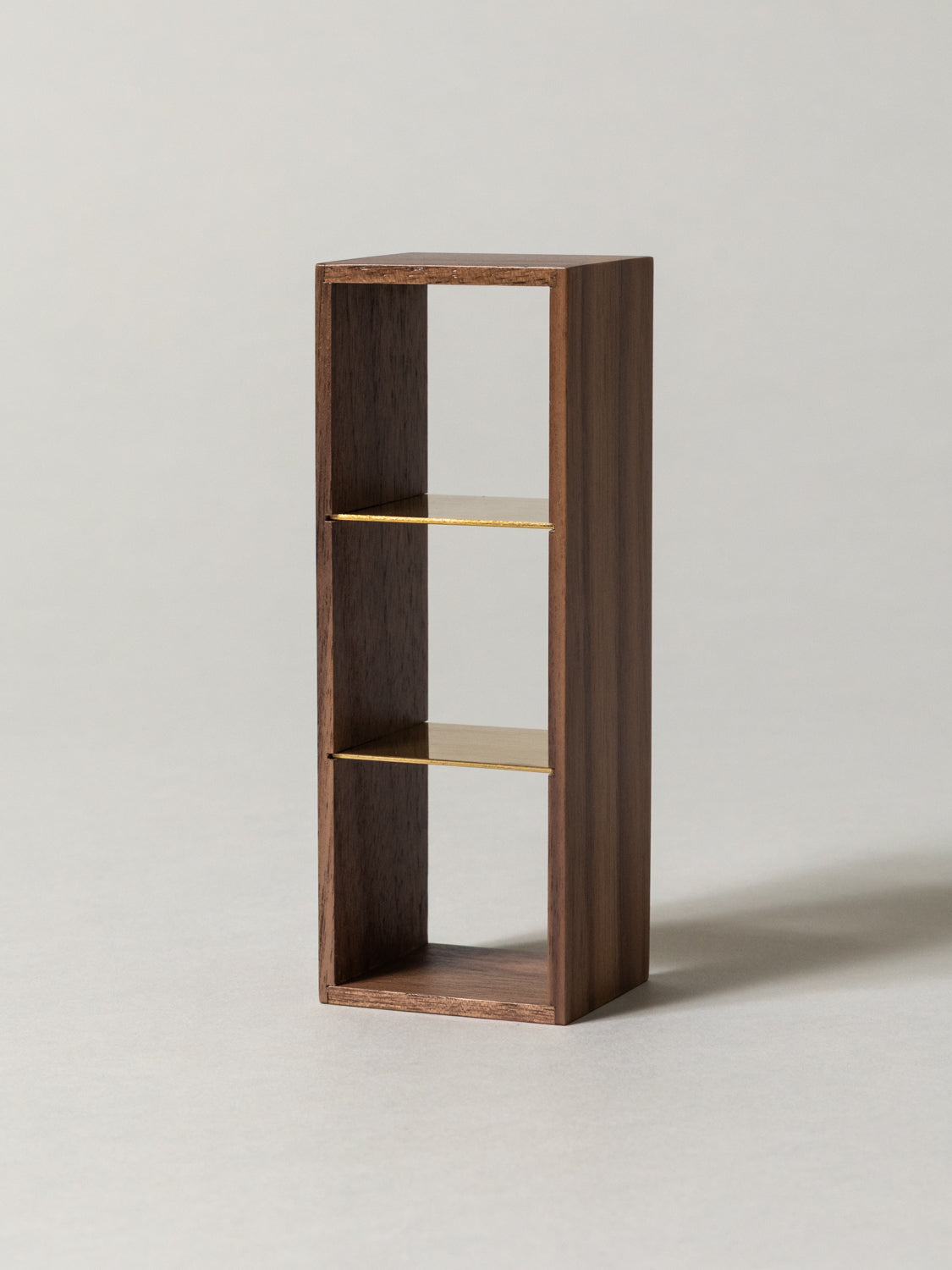 Walnut Display Box for 3 Sola Cubes