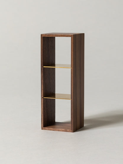 Walnut Display Box for 3 Sola Cubes