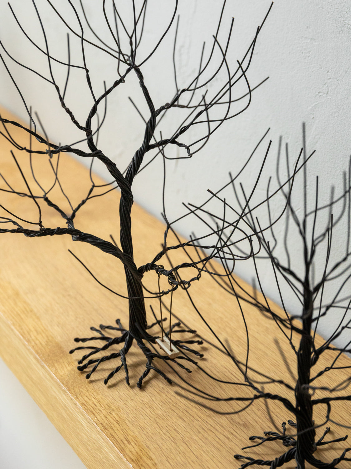 Wire Art Tree with Swing