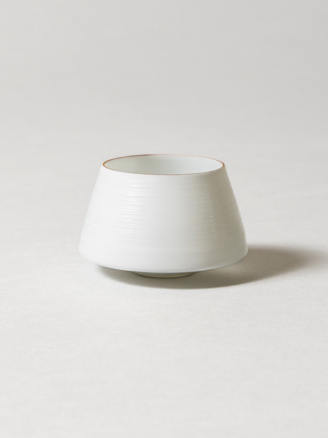 Egg Shell Sake Cup - Fuji