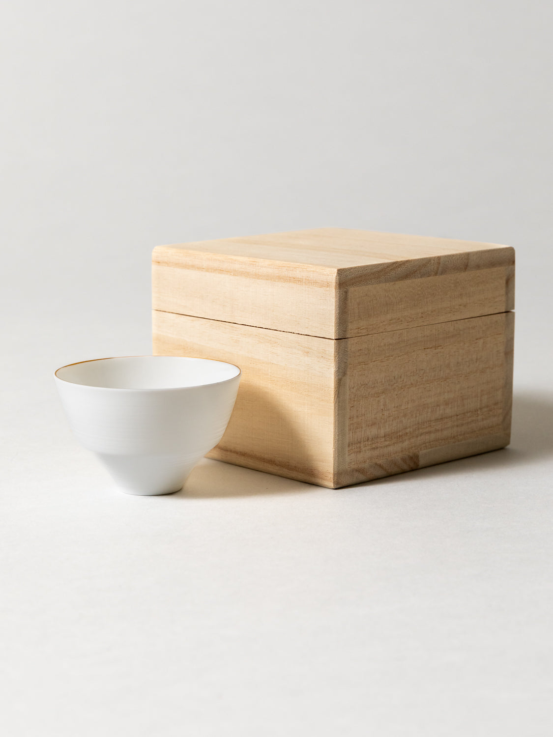 Egg Shell Sake Cup - Sun & Moon