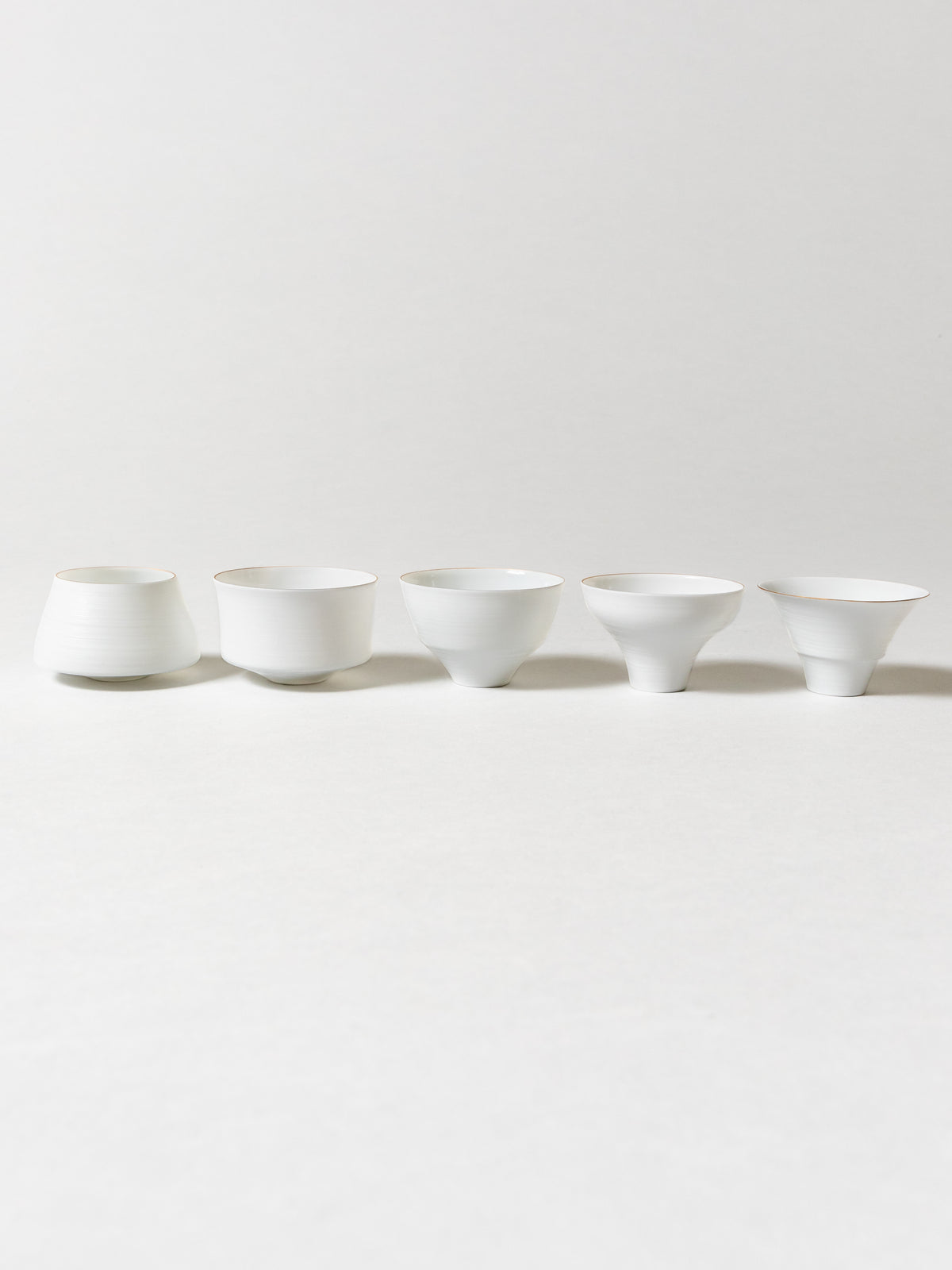 Egg Shell Sake Cups  - Set of 5