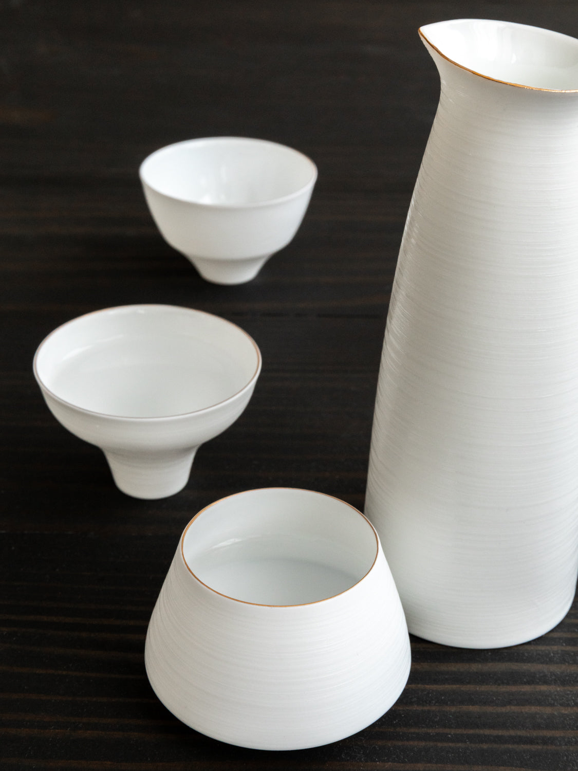 Egg Shell Sake Cups  - Set of 5