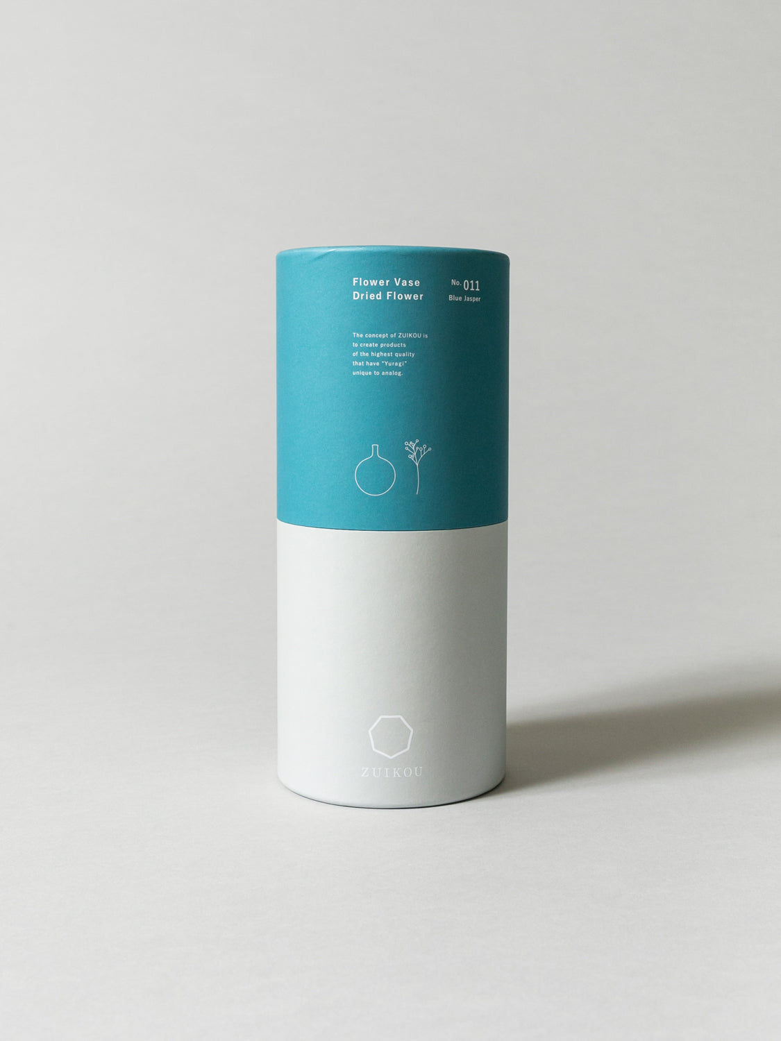 Vase and Dried Flower - Blue Jasper × Baby's-Breath