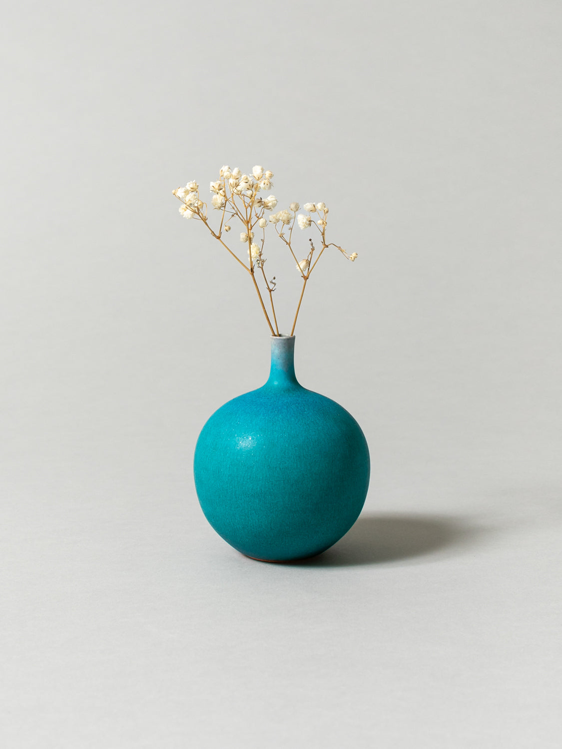 Vase and Dried Flower - Blue Jasper × Baby's-Breath