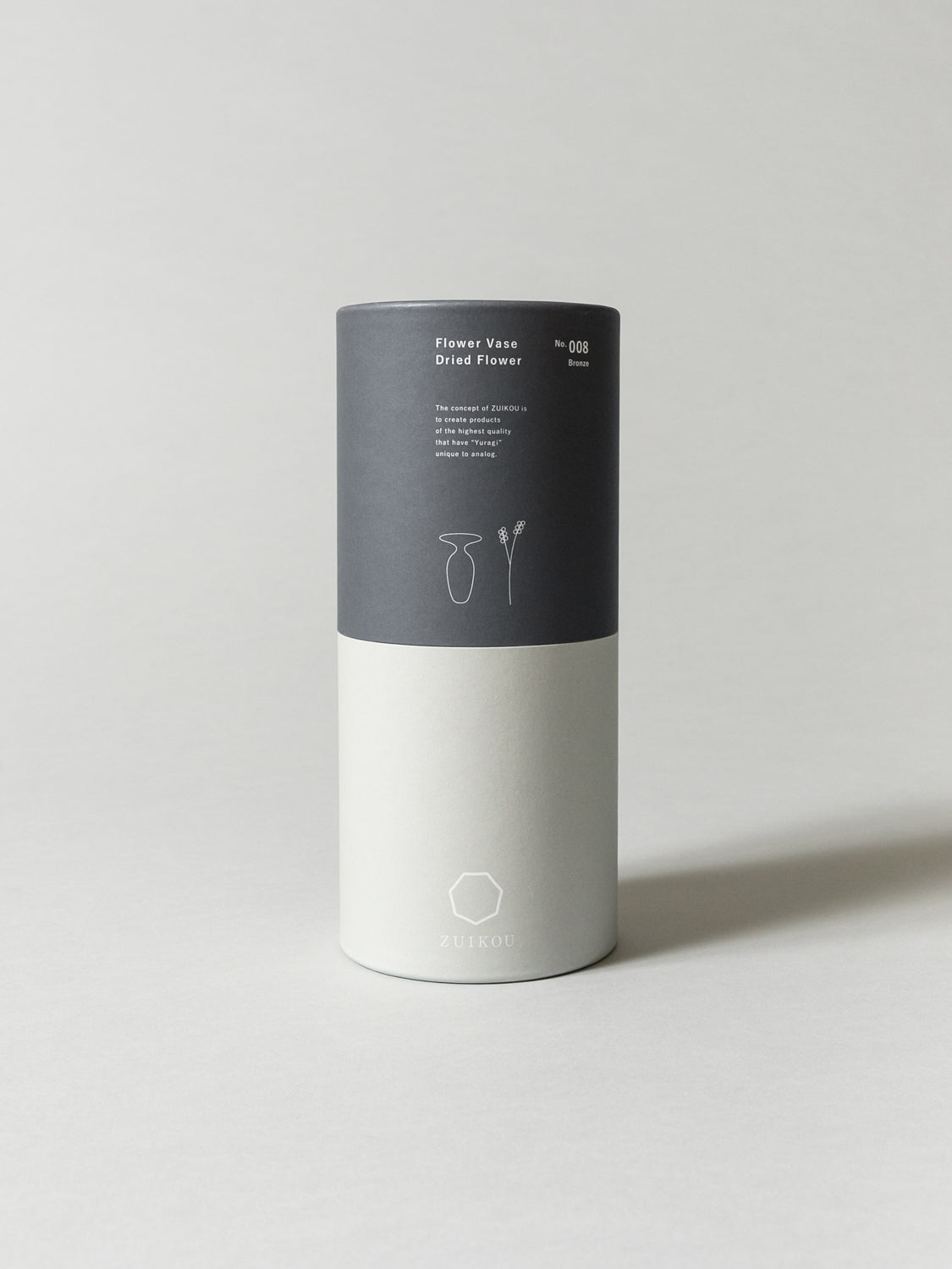 Vase and Dried Flower - Bronze × Blackberry Lily