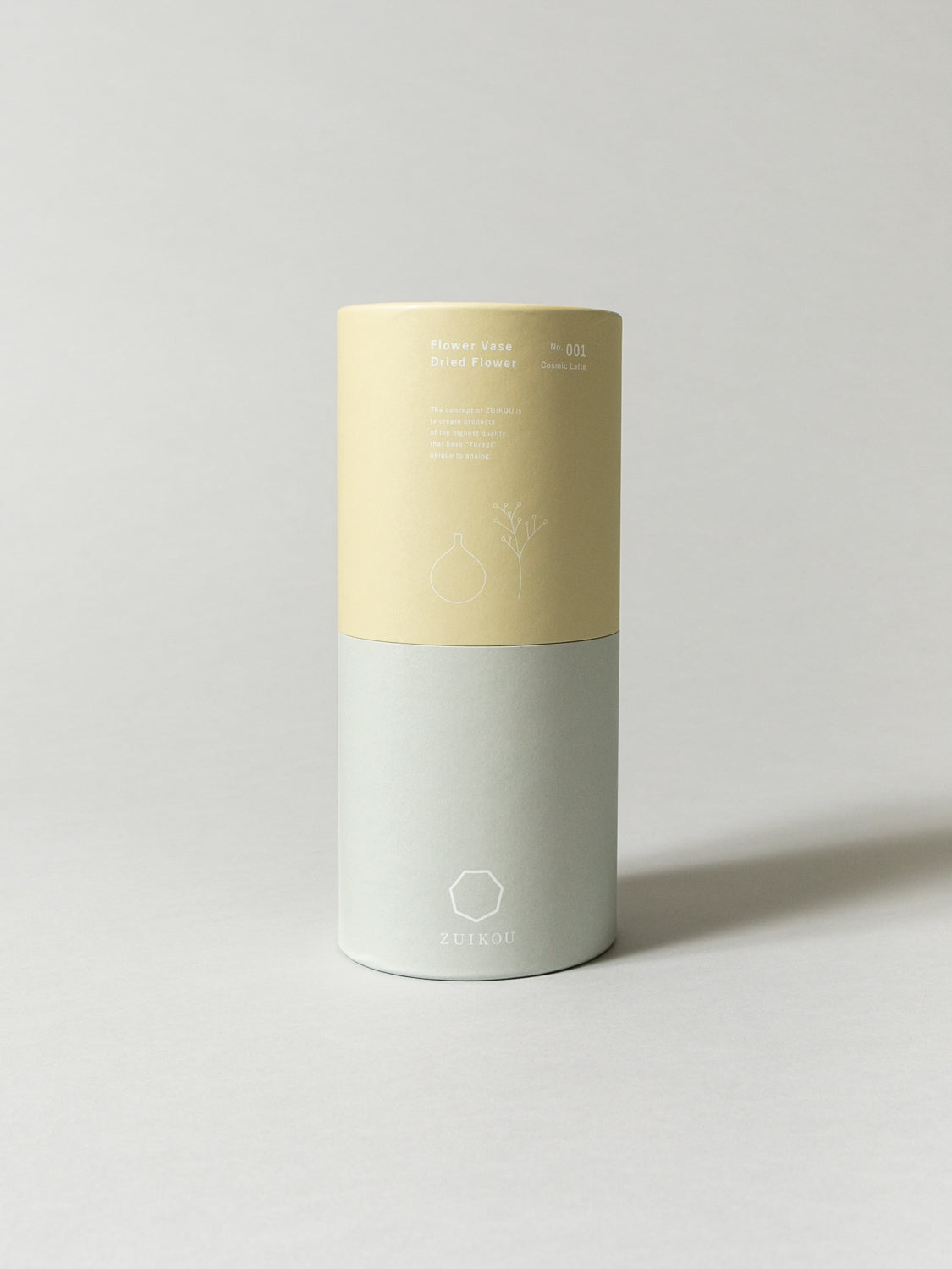 Vase and Dried Flower - Cosmic Latte × Mimosa